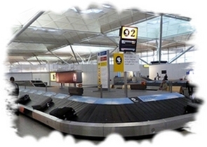 An Airport terminal.