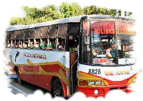  Bus on a Philippine street